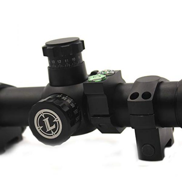 ELAN MILRE Rifle Scope Level 4 ELAN MILRE Metal Hunting Scope Bubble Level Mounts Ring 25.4mm/30mm Rifle Scope mounts Level Ring with Compass