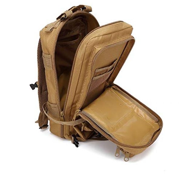 Circadus Tactical Backpack 2 Circadus Military Style Outdoor Hiking Backpack. Compact Tactical Travel Rucksack for Camping, Hunting, Hiking, Trekking, School. Unisex