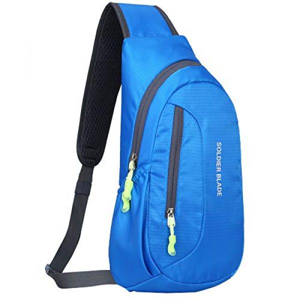 Peicees Tactical Backpack 1 Peicees Sling Backpack Shoulder Chest Crossbody Bag Purse Lightweight Waterproof Daypack for Men Women
