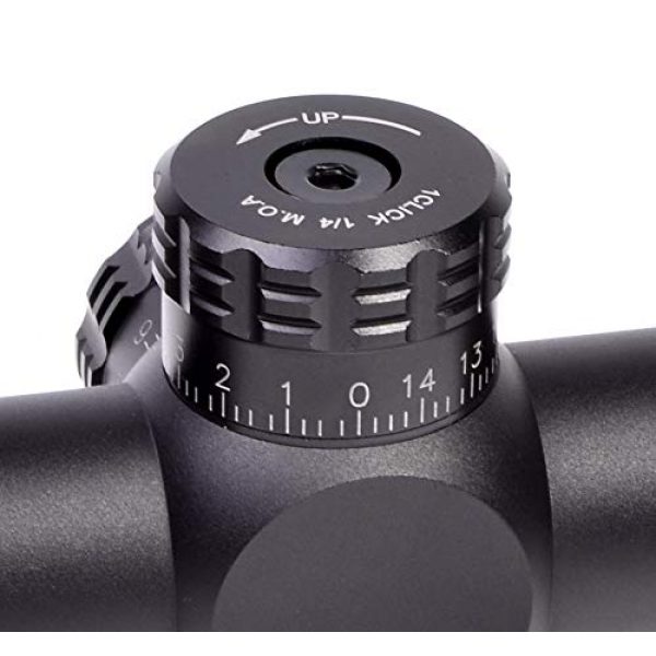 Hammers Rifle Scope 2 Varmint Predator Small Game Hunting Rifle Scope 2-7x32 with 7/8 Weaver Rings