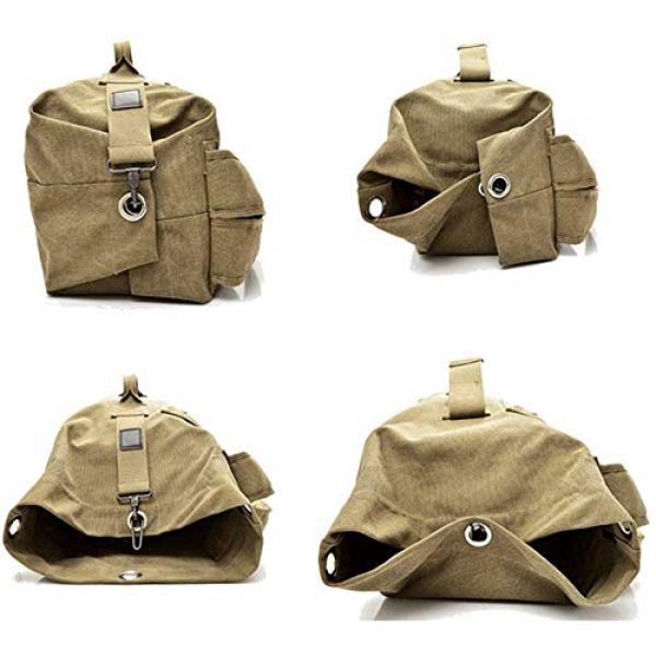 MilSurplus Tactical Backpack 2 Multifunctional Military Tactical Style Canvas Backpack, Outdoor Sports Gym Bag, Men Hiking Camping Backpack
