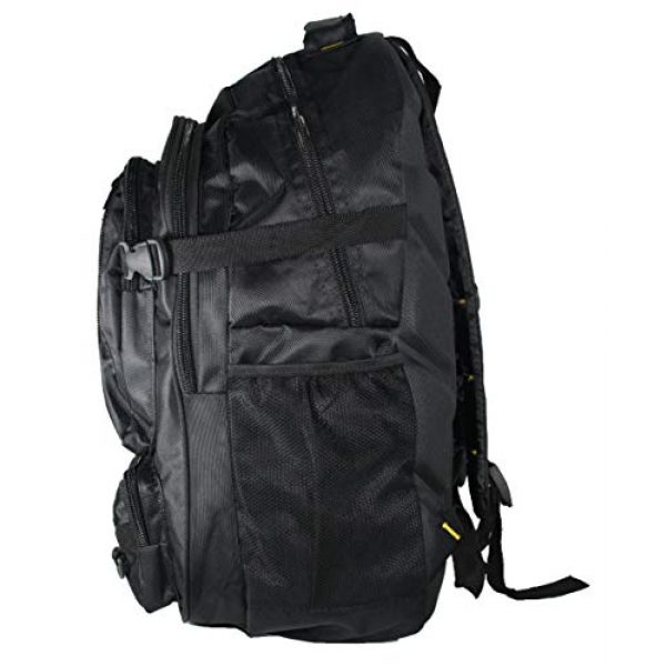 4KF Tactical Backpack 4 Tactical Backpack for Men 4KF Bugout Bag Outdoor Hiking Hunting Backpack Waterproof Survival Gear Military Travel Water Resistant Durable Army Rucksack Assault Pack Black