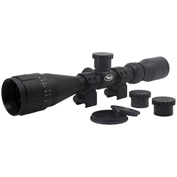 Gamo Rifle Scope 1 BSA Guns 243-39X40AOWRTB Sweet 243 AO 3X-9X 40mm Rifle Scope, Multi
