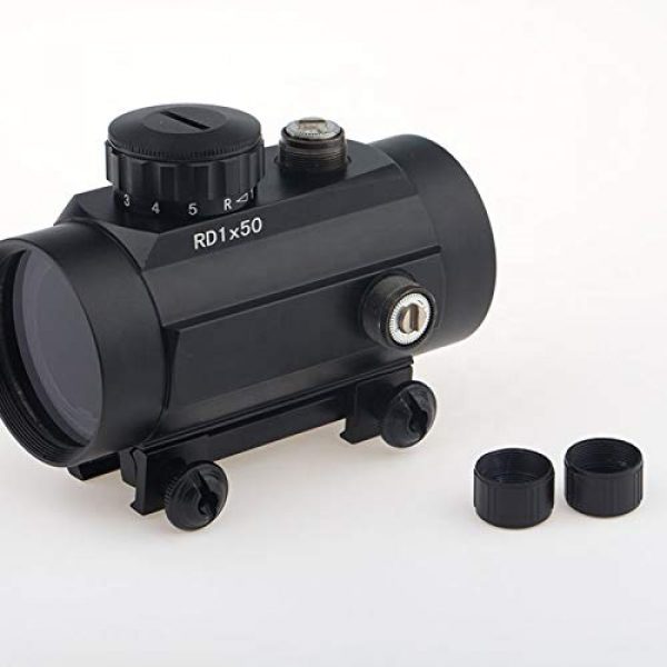 Fashion Sport Rifle Scope 4 Fashion Sport Red dot Sight Scope Tactical 1X50 5 Brightness for Diverse MOA Illuminated Red Green Dot Tactical Pistol and Rifle Scope