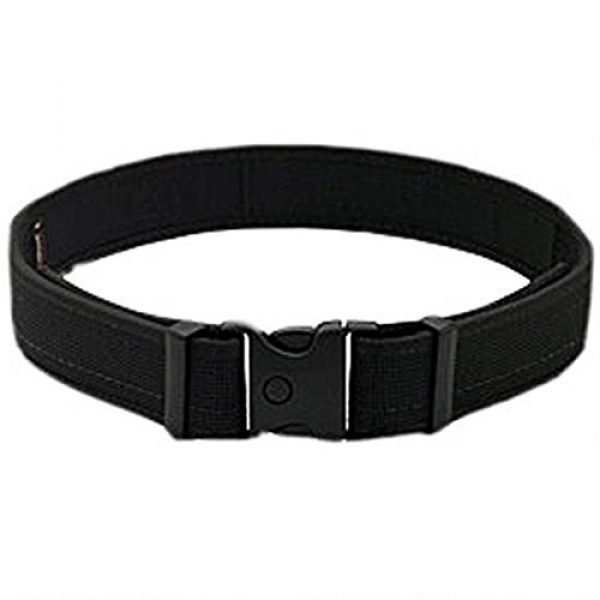 Uncle Mike's Tactical Belt 1 Uncle Mike's Kodra Nylon Web Ultra Duty Belt without Hook and Loop Lining
