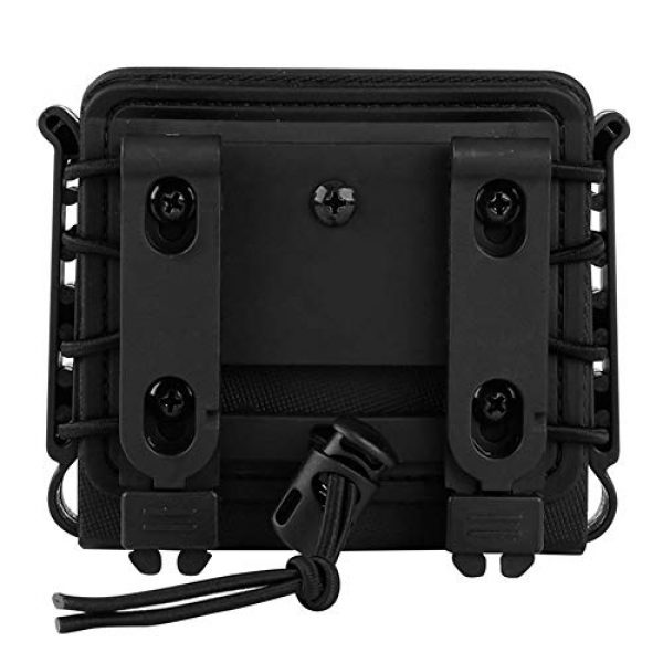 FIRECLUB Tactical Pouch 2 FIRECLUB Tactical Magazine Pouches Soft Shell Mag Carrier Holster with Molle and Belt Clip for ASW338 L96A1 Ares Mags Magazine