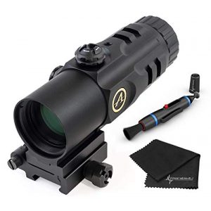 Wearable4U Rifle Scope 1 Wearable4U Athlon Optics Midas MG51-5 x 30 Magnifier with Included Lens Cleaning Pen and Lens Cleaning Cloth Bundle