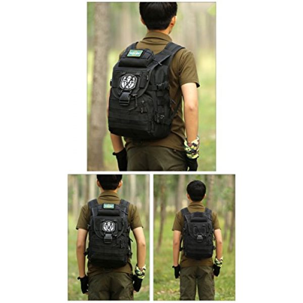 Huntvp Tactical Backpack 5 Huntvp 40L Military Tactical Backpack MOLLE Assault Daypack Rucksack WR