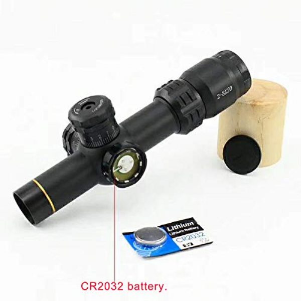DONGYUCHUN Rifle Scope 3 DONGYUCHUN Rifle Scope 2-820 Rifle Scope with Base Adjustable up and Down
