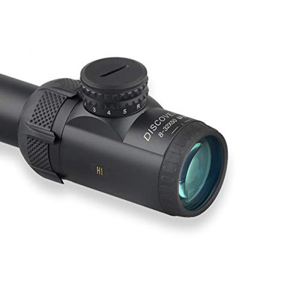 ApexHorizon Rifle Scope 4 ApexHorizon HI 8-32X50SFP 1-inch Tube Rifle Scope, Mil Dot Reticle/Fully Multi-Coated Lens/Wind and Elevation Adjust/Illuminated Optics Tactical Long Range Shooting Hunting Air Rifle Sight