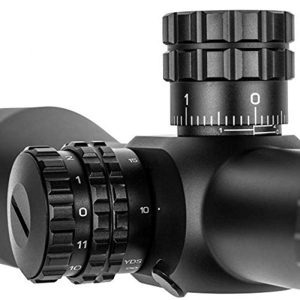 Blackhound Rifle Scope 5 Blackhound Optics Genesis 4-14x44 FFP MIL