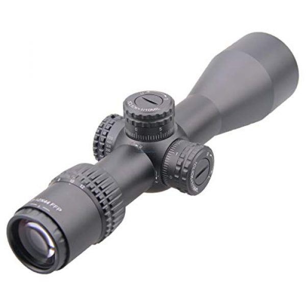 Vector Optics Rifle Scope 6 Vector Optics Veyron 3-12x44mm, 1/10 MIL, 30cm Tube, First Focal Plane (FFP) Ultra Short Riflescope