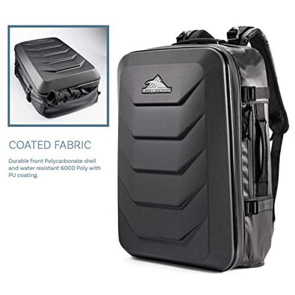 High Sierra Tactical Backpack 6 High Sierra OTC 35L Carry-on Weekender Suitcase Luggage - Ideal for Travel and Laptop Backpack