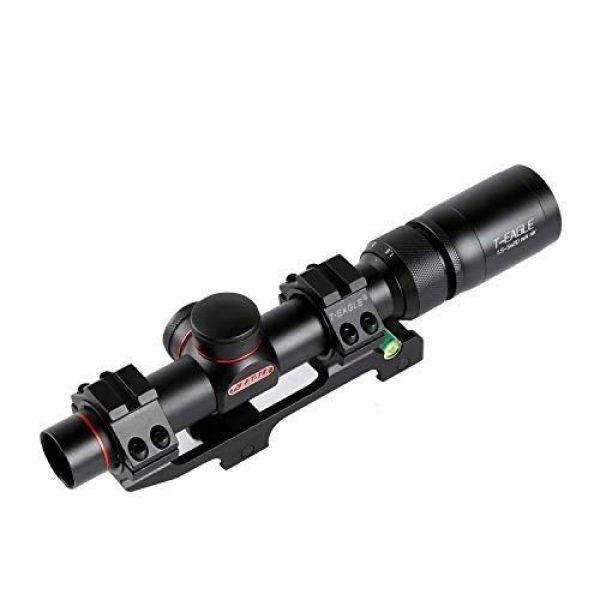 T-EAGLE Rifle Scope 1 T-EAGLE SR 1.5-5X20WA CQB Rifle Scope Second Focal Plane,Super Big Vision Fast Sight Super Light More Anti "Shock,Mounts Free