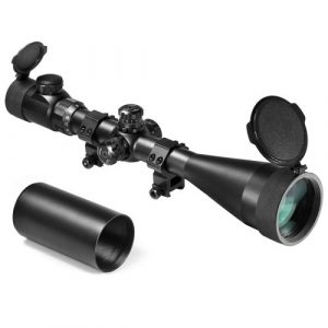 BARSKA Rifle Scope 1 Barska 6-24x60mm IR ST Rifle scope 30mm (Black)
