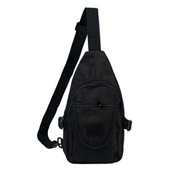 Saigain Tactical Backpack 1 Saigain Sling Bag Shoulder Backpack Crossbody Small Chest Daypack for Hiking Travelling Cycling Men Women
