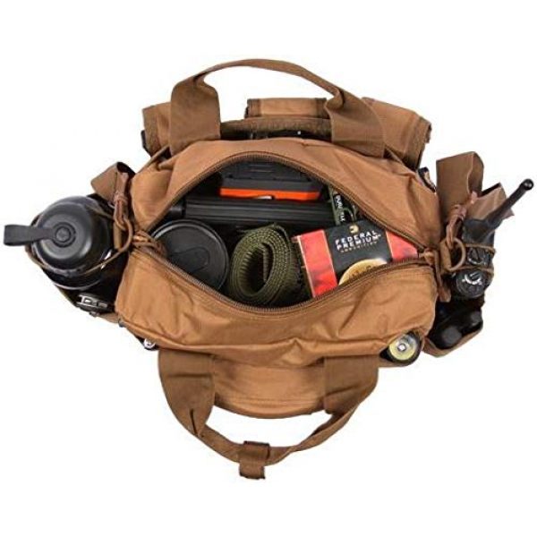 LA Police Gear Tactical Backpack 6 LA Police Gear Tactical Nylon Bail Out Gear Range Bag