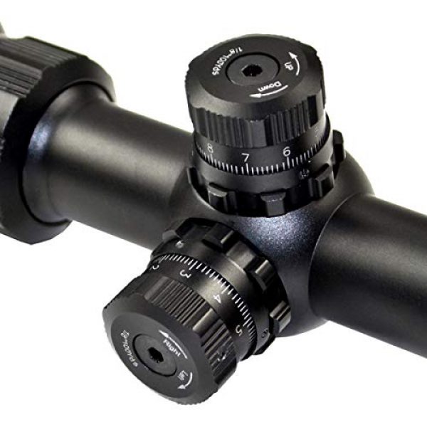 Presma Rifle Scope 2 PRESMA -Eagle Series Rifle Scope 6-24x50 AOL RGB Illumination RXR Reticle