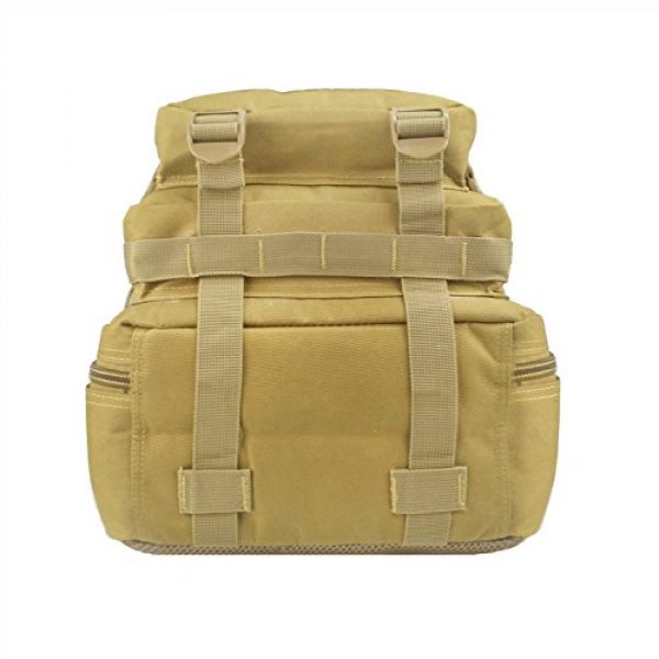 WEDO Tactical Backpack 6 Tactical Backpack for Men, Large Black Military Army Molle Bag Tactical Backpacks