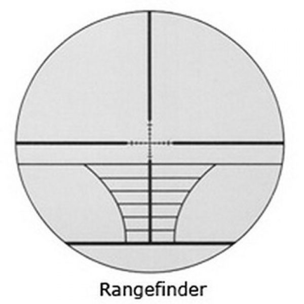 Persei Rifle Scope 5 Persei 2-7x42 Long Eye Relief Scope Rangefinder Reticle 30mm Tube Diameter Fits Mosin Nagant 1891/30 M39 with Mount Rings