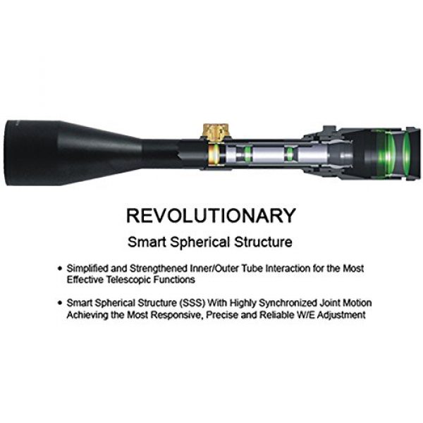 Accu-Shot Rifle Scope 4 UTG 4-16X56 30mm Scope, AO, 36-color Glass Mil-dot, w/ Rings