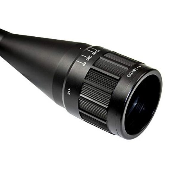 Presma Rifle Scope 7 PRESMA 4-16X50AOL Precision Rifle Scope with Illuminated Red, Green, Blue RXR Reticle, AO Adjustment