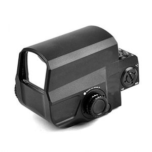 UELEGANS Rifle Scope 1 UELEGANS Red Dot Sight 8 Brightness Settings Rifle Scope with 20mm/22mm Weaver/Picatinny Rail Mount