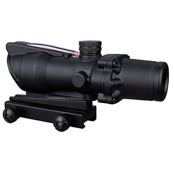 CTOPTIC Rifle Scope 3 CTOPTIC 4x32 Scope Red Horseshoe Reticle Hunting RifleScopes Optic Sight Reticle Real Red Fiber