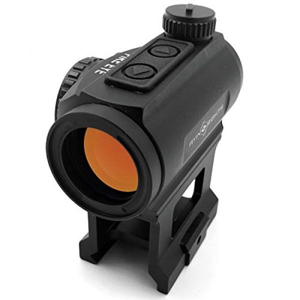 AYIN Rifle Scope 2 AYIN Sights FireEye 1x22 Tactical/Hunting Red Dot with 1 Inch Riser, Low Profile Mount & Scope Cover