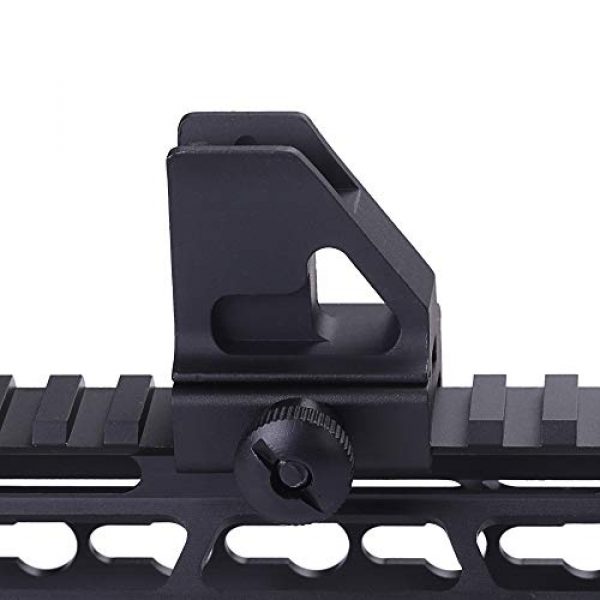 Funpower Rifle Sight 6 Funpower Low Profile Front Iron Sight with A2 Square Post Assembly, Black