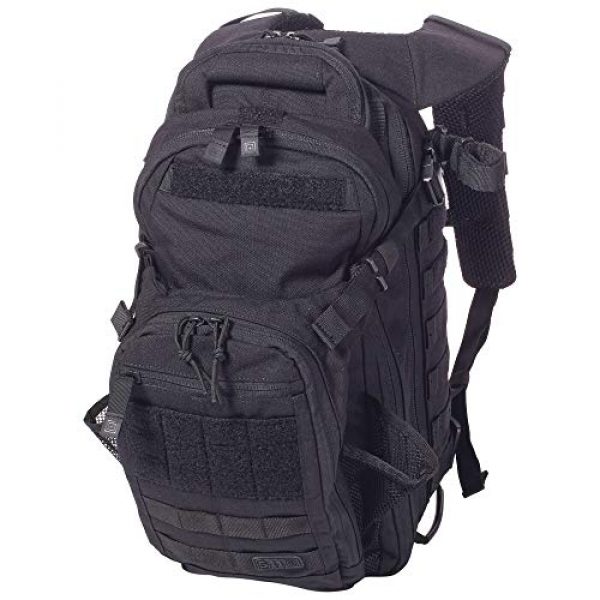 5.11 Tactical Backpack 4 5.11 Tactical All Hazards Nitro Backpack, Nylon, 21-Liter Capacity, Gear Compatible, Style 56167