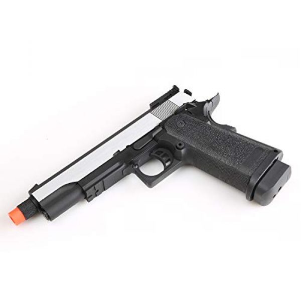 SRC Airsoft Pistol 4 SRC Hi-Capa 5.1 Dual Tone Co2 Airsoft Pistol Matte Finish [Airsoft Blowback]
