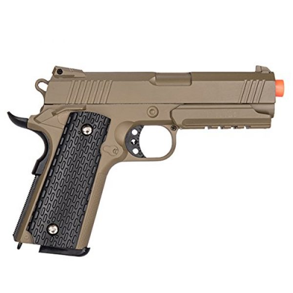 UKARMS Airsoft Pistol 2 UKARMS G25D 1:1 Scale Metal Spring Airsoft Gun - Tactical Pistol (Desert)