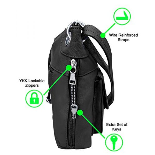 Roma Leathers Inc Tactical Backpack 7 Roma Leathers Inc Women's Crossbody Bag