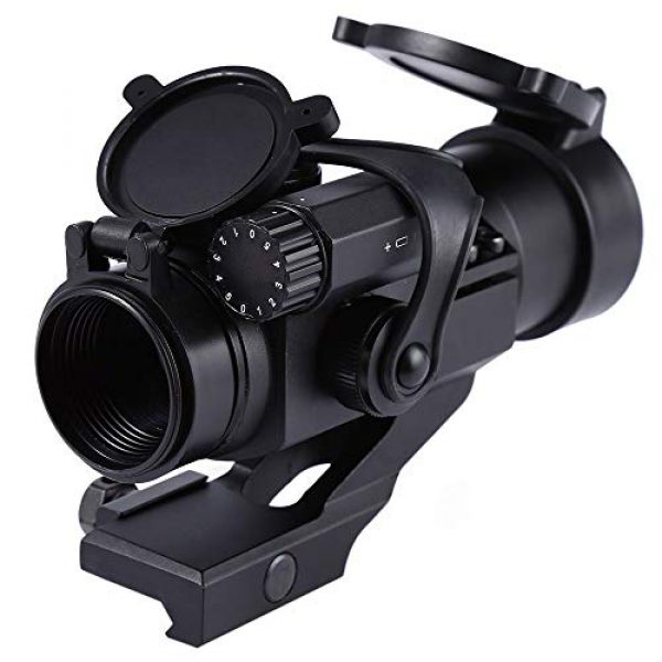 DONGYUCHUN Rifle Scope 1 DONGYUCHUN M2 Non-Magnification Scope with Blue Coating Metal Wire Differentiation Inner red dot Scope Shockproof and Waterproof Rifle Scope