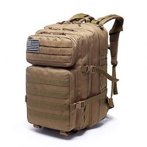 MilSurplus Tactical Backpack 1 Military Tactical Backpack for Men 40L Large Hiking Rucksack Pack Army Molle Bag for Hunting Travel Camping School