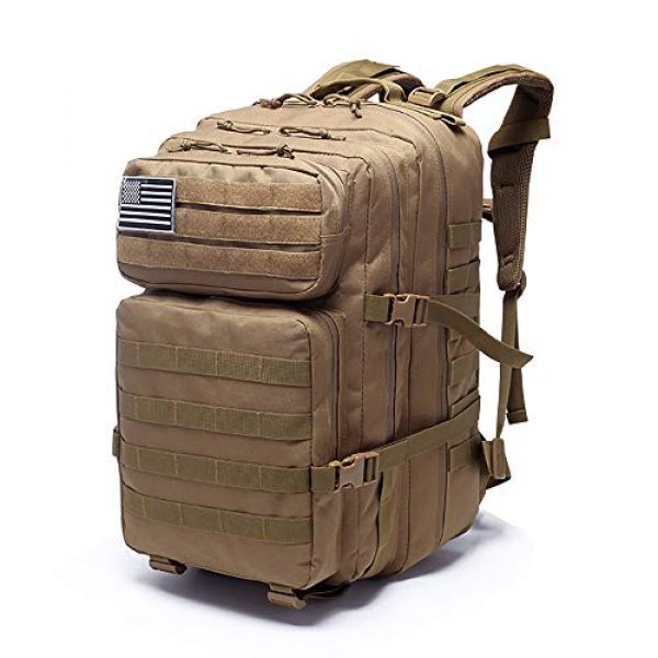 MilSurplus Tactical Backpack 1 Military Tactical Backpack for Men 40L Large Hiking Rucksack Pack Army Molle Bag for Hunting Travel Camping School