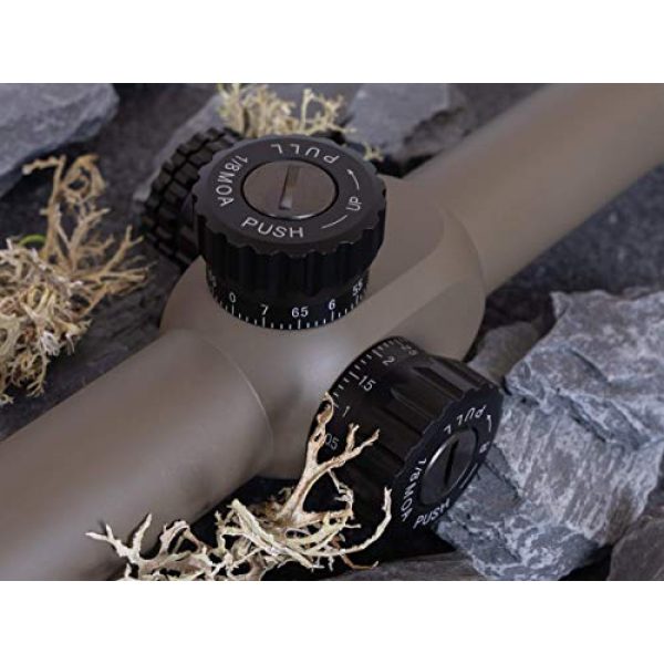 Monstrum Rifle Scope 4 Monstrum G3 8-32x56 First Focal Plane FFP Rifle Scope with Parallax Adjustment | ME308 Extended Offset Scope Mount | Flat Dark Earth |Bundle