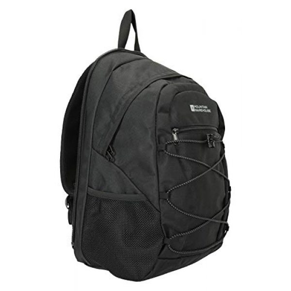Mountain Warehouse Tactical Backpack 3 Mountain Warehouse Traveller 60 + 20L Travel Backpack - for Camping, Outdoor Rucksack with Detachable Daypack Black Women's Fit