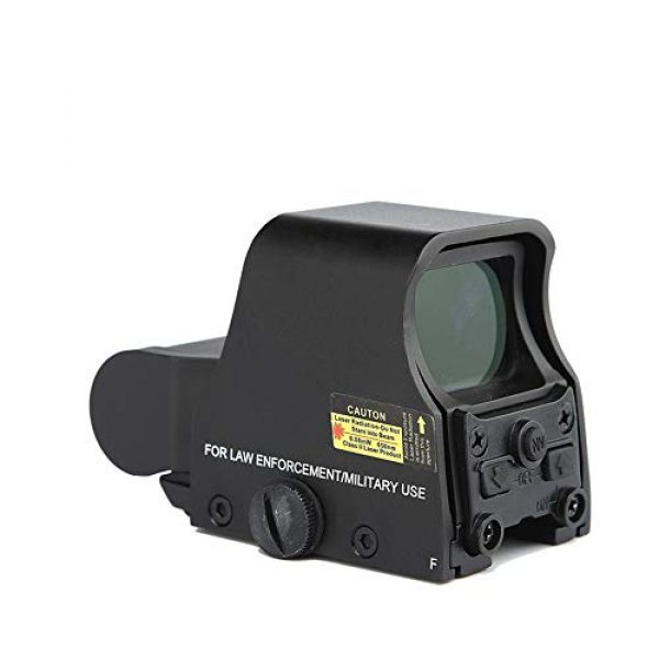 DJym Rifle Scope 3 DJym HD Fast Aiming Accessories, Red Dot Sights Waterproof Shockproof 22mm Rail