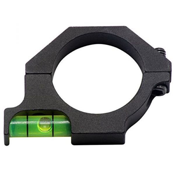 FirstE Rifle Scope Level 4 FirstEOptics Rifle Scope Bubble Level Spirit Level for 25.4mm 1 Inch 30mm Riflescope Laser Sight Tube Ring