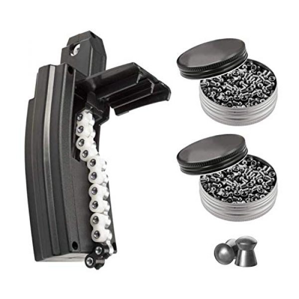 Venus Air Gun Accessory 1 Sig Venom Lead Pellet .22 Cal 14.5gr 2x250ct and Virtus Airrifle Combo Kit .22cal 30rd 3 Extra Belts Bundle (for Virtus .22 Cal Only) | NOT for MCX/MPX .177