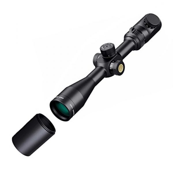 Athlon Rifle Scope 1 Athlon Optics , Talos BTR, Riflescope, 4-14 x 44 First Focal Plane (FFP) 30mm, IR & 44mm Sunshade Kit