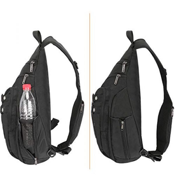 Vanlison Tactical Backpack 4 Vanlison Large Sling Bag Chest Shoulder Bag Purse Backpack Crossbody Bags for Men Women
