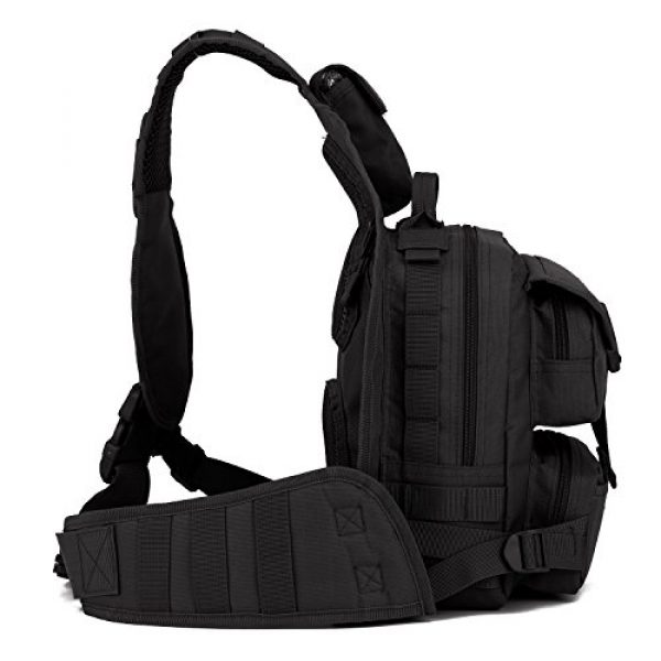 ArcEnCiel Tactical Backpack 3 ArcEnCiel Tactical Sling Pack Military Molle Chest Crossbody Shoulder Bags Motorcycle Backpack