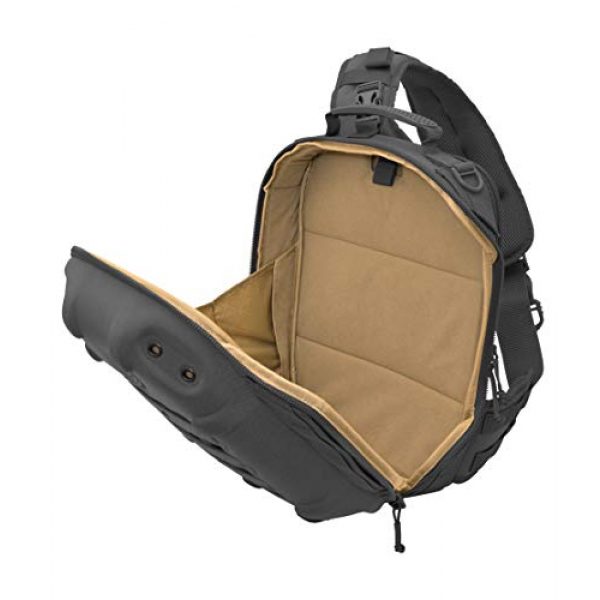 HAZARD 4 Tactical Backpack 3 Hazard 4 Hibachi: Light Shell Sling-Pack - Black
