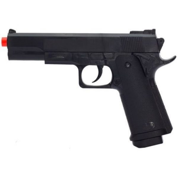 UKARMS Airsoft Pistol 1 UKARMS G153B M1911 Airsoft Spring Pistol Handgun Black 1911