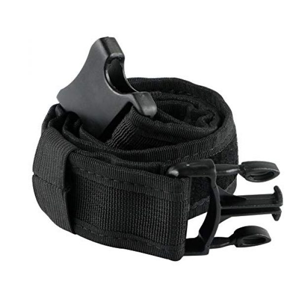 KCTIN Tactical Belt 5 KCTIN Heavy Duty Tactical Belt for Police with 2.2inch Fit 28-50inch Waist Load Bearing and Quick Release Buckle