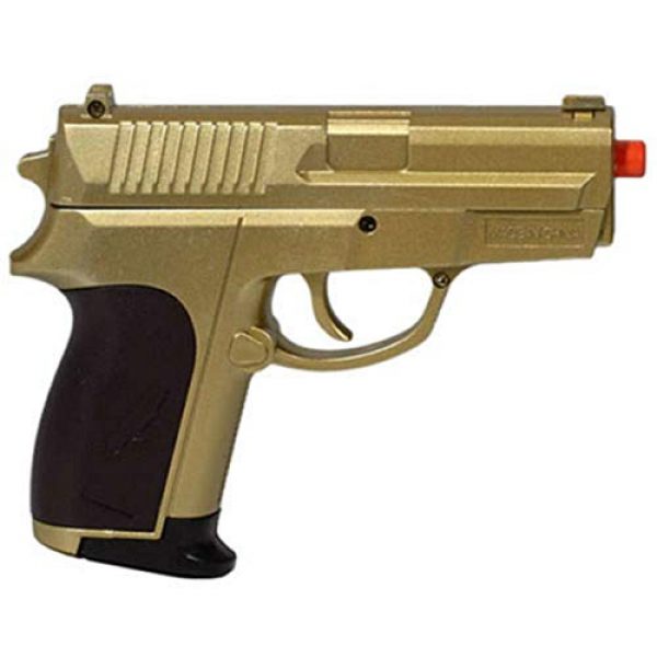 MilSim Airsoft Pistol 4 Twin Spring Dual Airsoft Pistol Combo Pack Set Hand Gun w/Case 6mm BB BBS