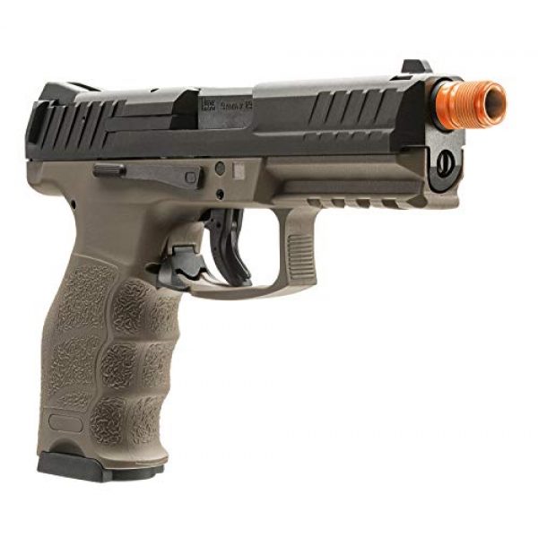 Elite Force Airsoft Pistol 4 Elite Force HK Heckler & Koch VP9 GBB Blowback 6mm BB Pistol Airsoft Gun, FDE, Multi, One Size (2275025)